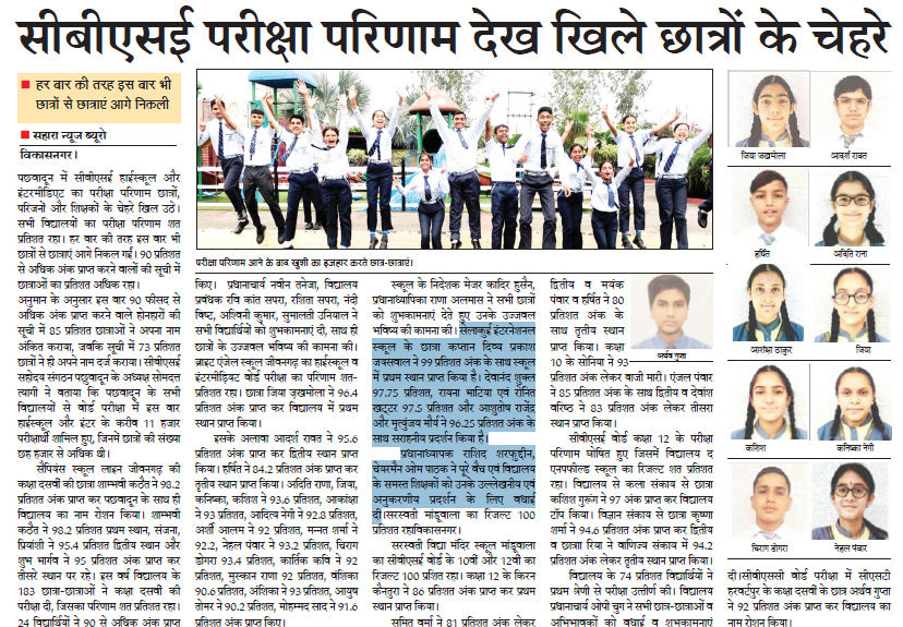 Top CBSE Board Result 2023